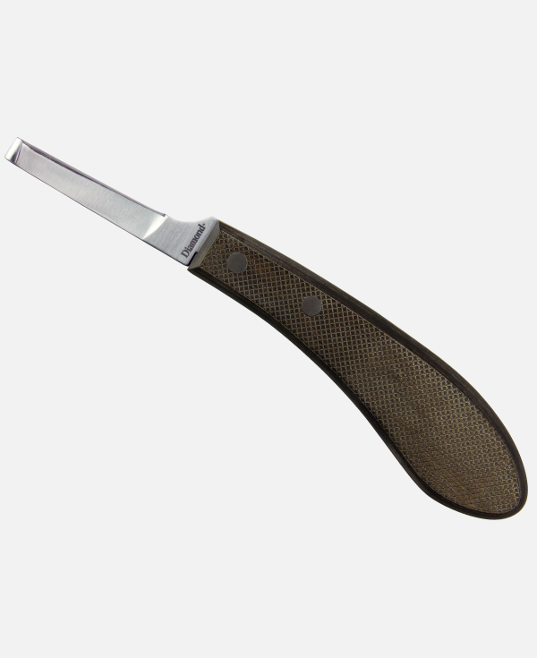 Diamond hoof knife used for trimming